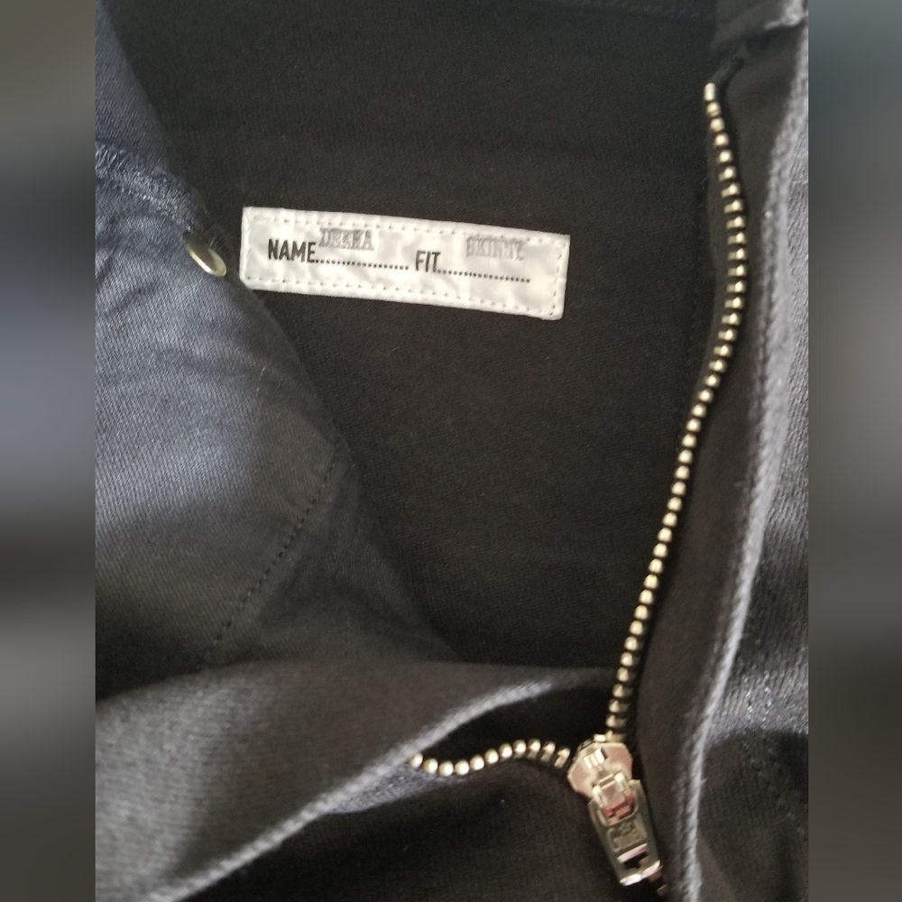 Golden Goose Skinny High Rise Jeans Size 28 Black - Picture 7 of 10